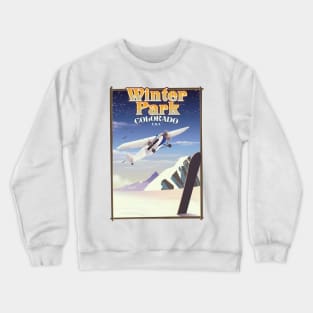 Winter Park Colorado USA Crewneck Sweatshirt